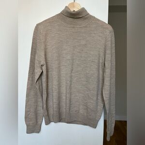 INSILENCE (Korean brand on Musinsa) Men’s 100% Merino Wool Turtleneck sweater S
